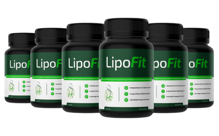 LipoFit 6 bottle best value pack