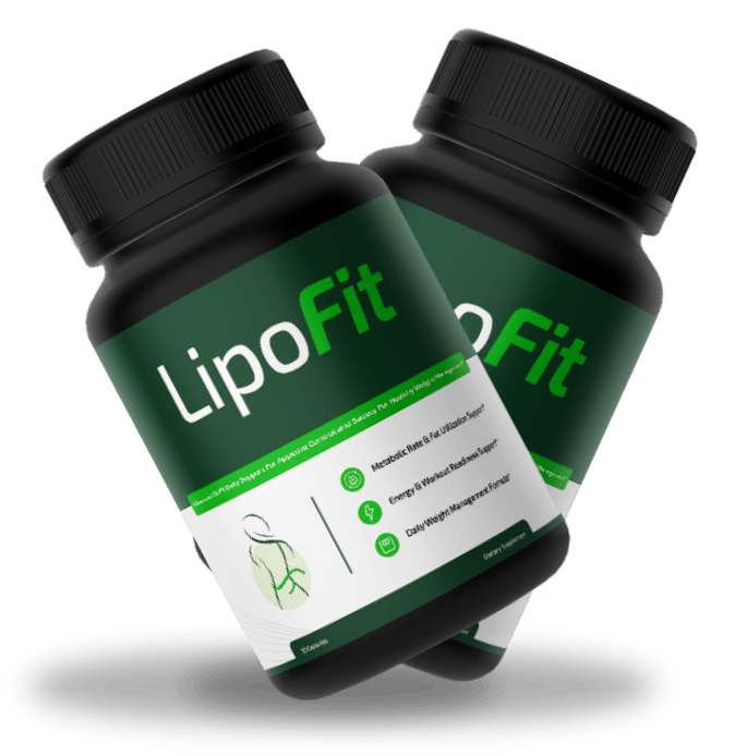 LipoFit GLP-1 fat-burning capsule bottle